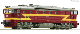 H0 Roco 7300088 dieselová lokomotiva Brejlovec 753 211 ČD